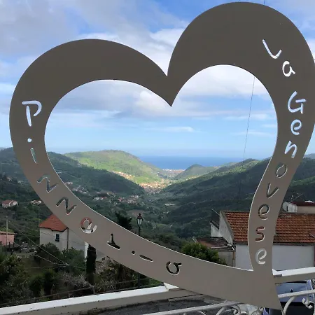Casa Indipendente Su Due Livelli In Liguria-vista Mare 6-7 Posti * Magliolo
