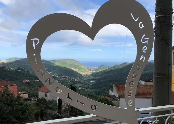 Casa Indipendente Su Due Livelli In Liguria-vista Mare 6-7 Posti * Magliolo